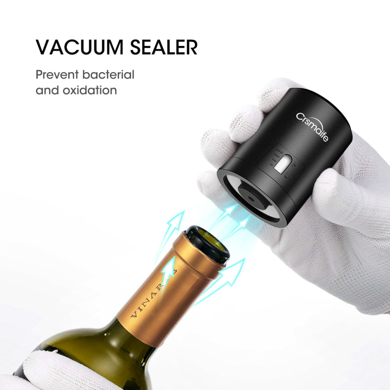 Rolha A Vácuo Para Garrafa De Vinho