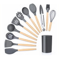 Jogo de Cozinha Kit com 12 Peças de Silicone