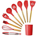 Jogo de Cozinha Kit com 12 Peças de Silicone